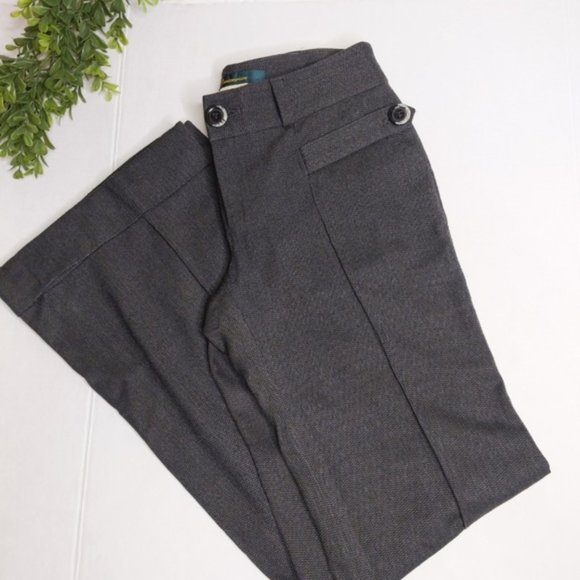 Anthropologie Cartonnier Pants 0 Herringbone Cuffe - Picture 2 of 7